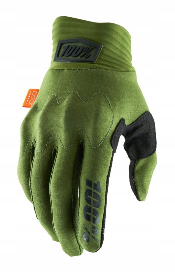 Rękawiczki 100% COGNITO Gloves Army Green - XL