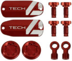 ZESTAW PERSONALIZACJI DO HAMULCA Tech 4 V4 Customisation Kit CZERWONY
