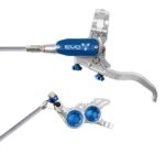 HAMULEC Tech 4 EVO GR4 – Silver/Blue – Stalowy oplot - PREORDER