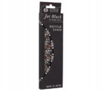 Łańcuch rowerowy IZUMI Jet Black / Silver Szeroki Japan FIX OSTRE + Spinka